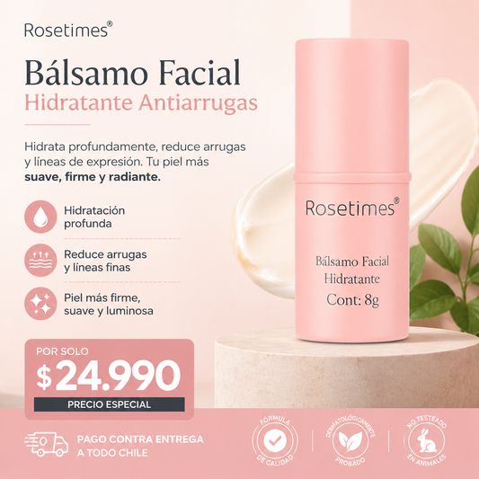 Rosetimes- Bálsamo Facial Hidratante Antiarrugas