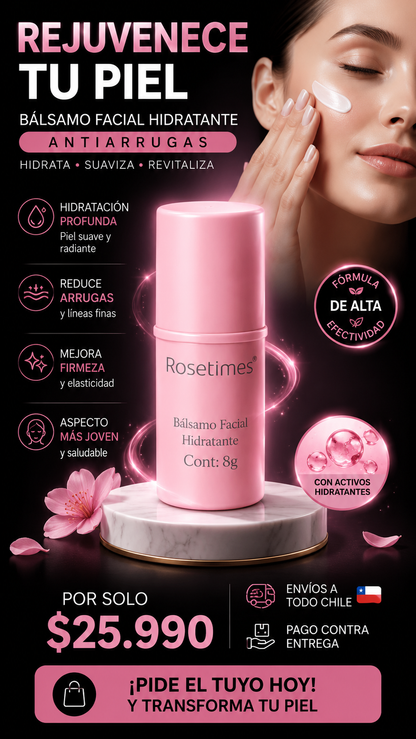 Bálsamo Facial Hidratante Antiarrugas