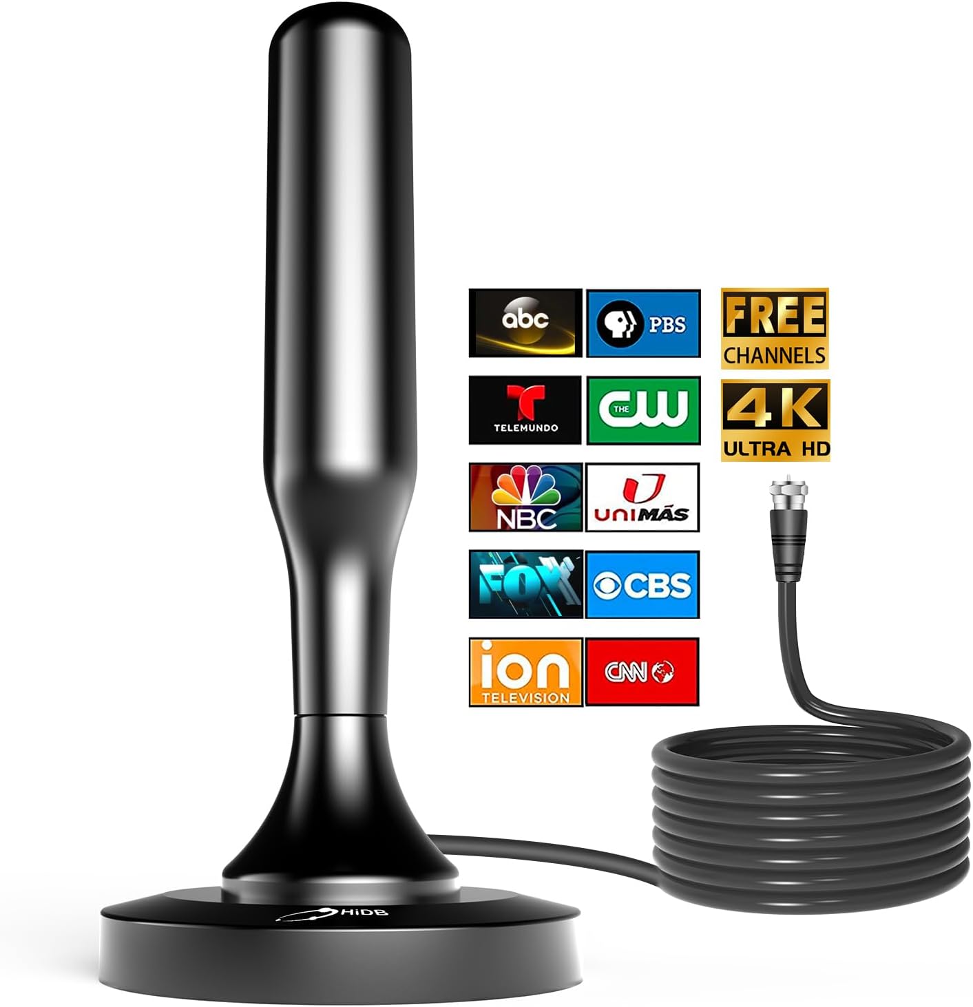 M - ANTENA DIGITAL FULL HD 4K - CAJA